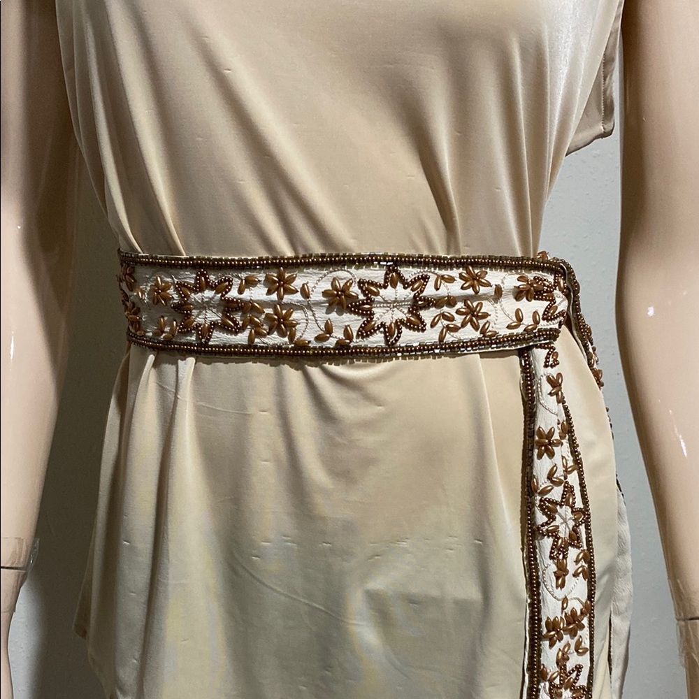 beaded sash